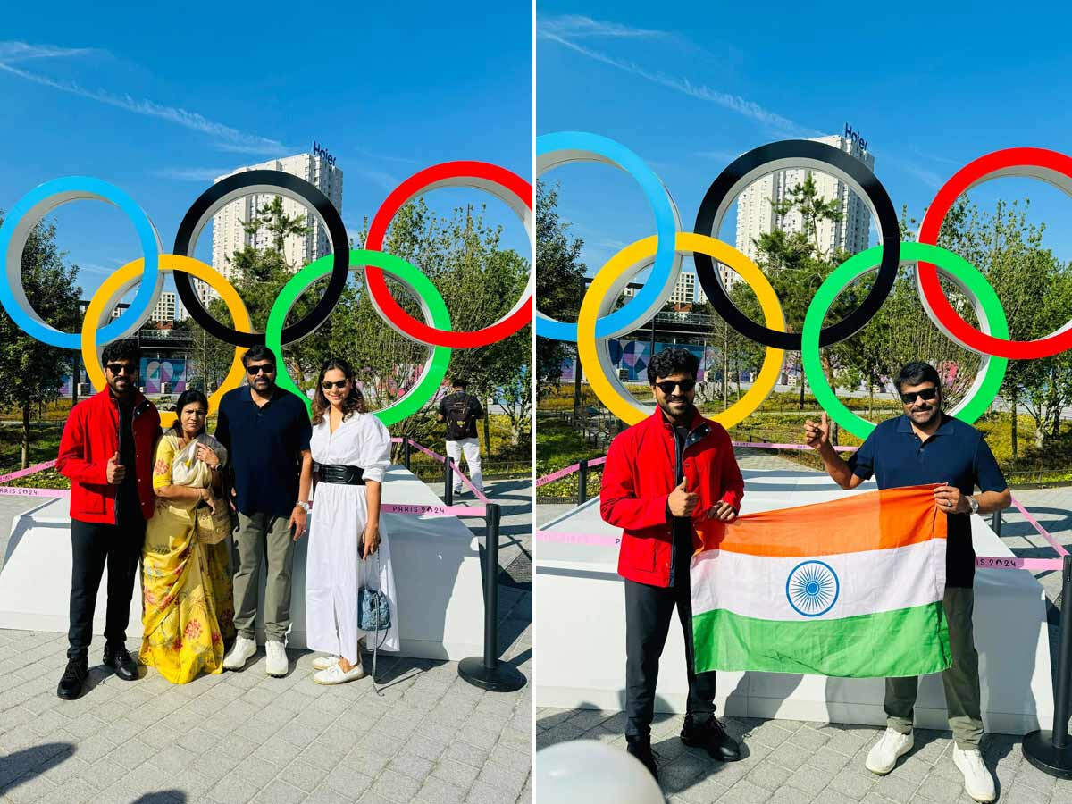 Ram Charan PV Sindhu Olympics