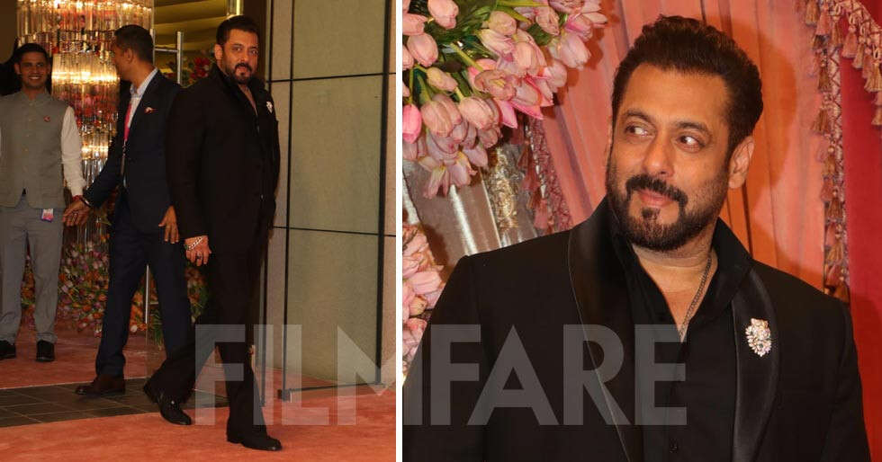 Salman Khan makes a grand entry at Anant-Radhika’s sangeet