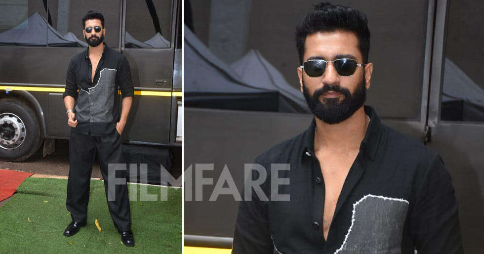 Photos: Vicky Kaushal looks dapper as he steps out to promote Bad Newz