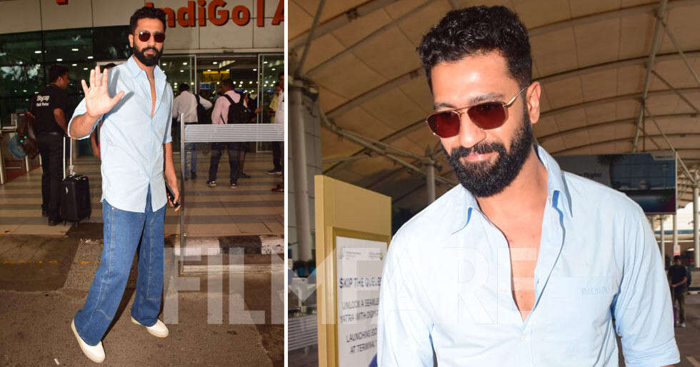 Photos: Vicky Kaushal struts into the airport as he jets off from the ...