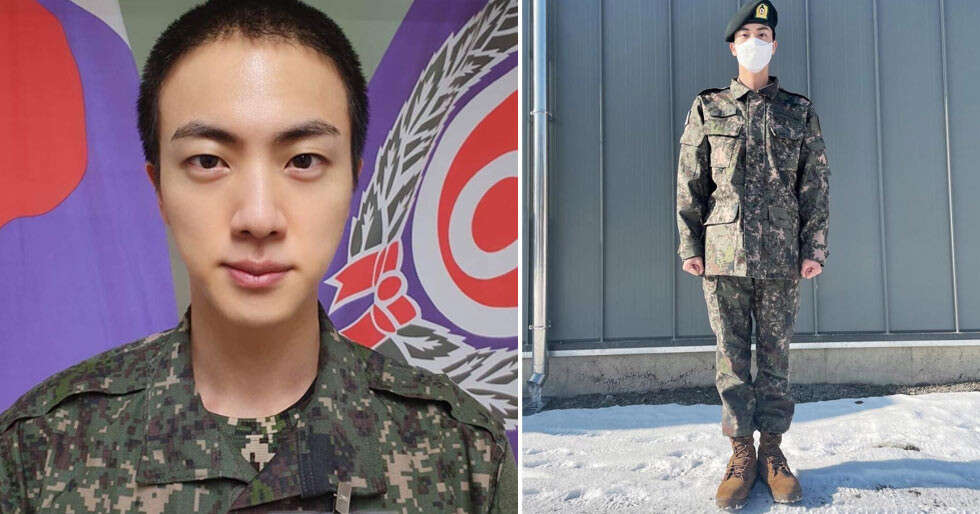 10 Pics of BTS’ Jin in military uniform that we can’t stop gushing over