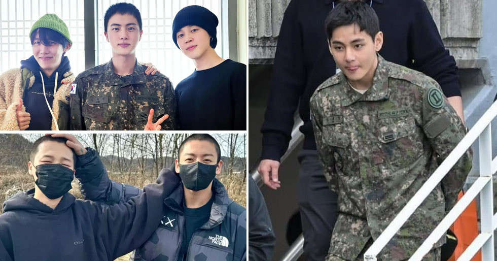 PHOTOS: Viral snaps of BTS from their days at the military