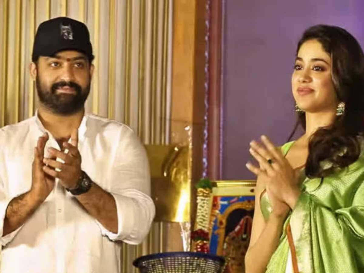 Devara: Part 1: Jr NTR and Janhvi Kapoor to shoot for a song in ...