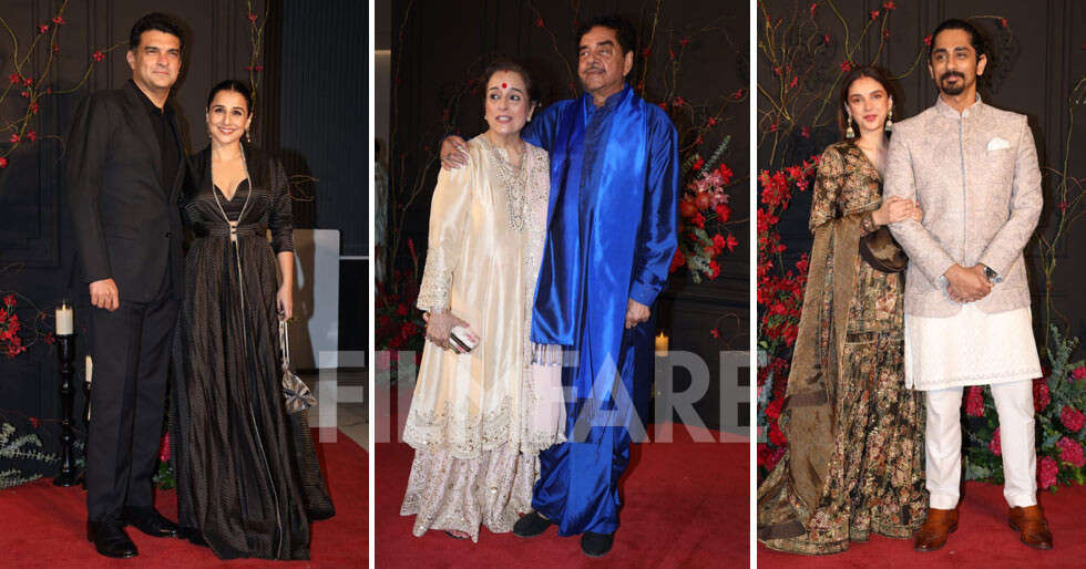 Vidya Balan, Kajol and more at Sonakshi Sinha’s reception