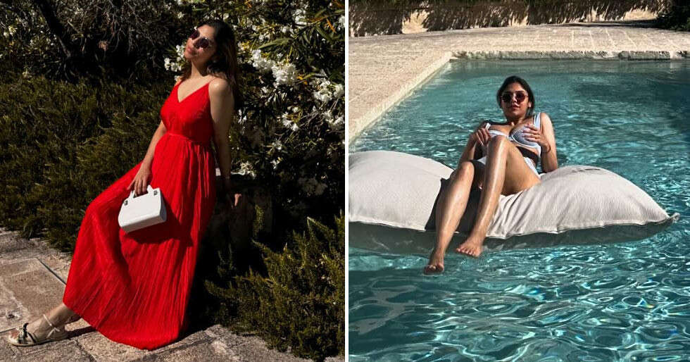 Sharmin Segal takes a dig at trollers during her Italian vacation