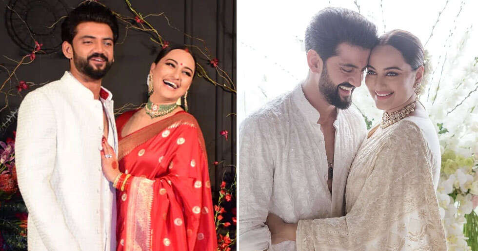 Sonakshi Sinha and Zaheer Iqbal’s wedding video spells love