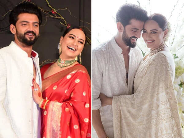 Sonakshi Sinha and Zaheer Iqbal's wedding video spells love | Filmfare.com