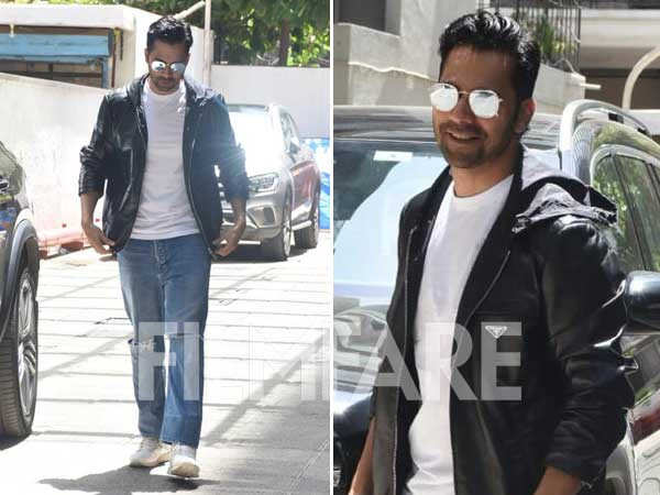 Pictures: New dad Varun Dhawan clicked outside the hospital