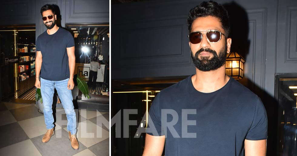 Photos: Vicky Kaushal photographed in the city sporting a new look ...