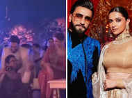 Ranveer Singh, Aamir Khan and Deepika Padukone share a fun moment at Ambani's bash