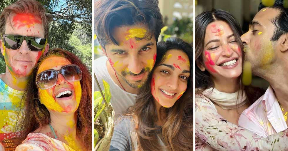 In Pics: From Kiara-Sid to Pulkit-Kriti, Here's How Bollywood's Power Couples Celebrated Holi