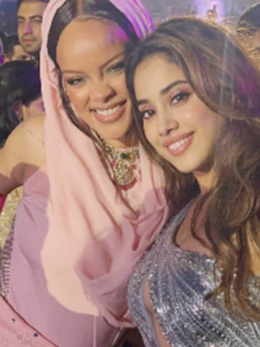 Rihanna and Janhvi Kapoor's adorable Instagram exchange from Anant and  Radhika's pre-wedding | Filmfare.com