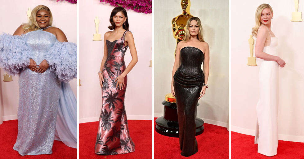 Oscars 2024 Fashion Report: Emma Stone, Zendaya, Margot Robbie and ...