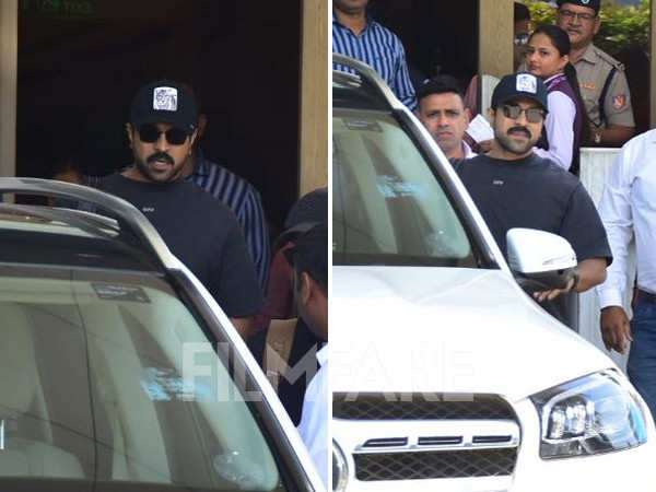 Spotted: Ram Charan arriving in Mumbai for ISPL opening 