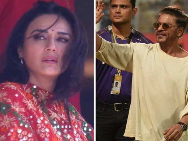 Fans rejoice at a mini Veer-Zaara union of Shah Rukh Khan and Preity ...