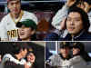 Song Joong Ki, Katy Louise Saunders, Hyun Bin, Son Ye Jin & more spotted at MLB Seoul games