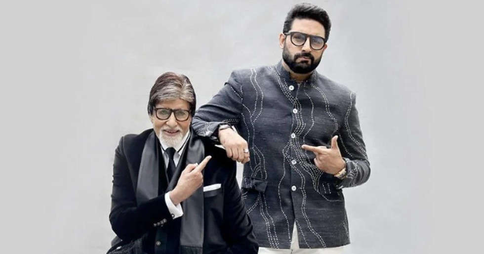 Amitabh Bachchan shares he’s excited for Abhishek Bachchan’s upcoming films