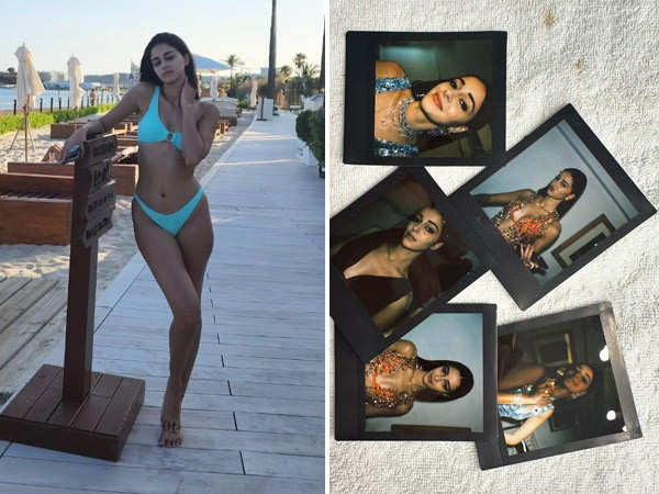 Ananya Panday gives a treat to her fans with a string of her forgotten pics