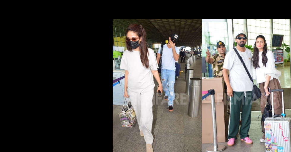 In photos: B-town couples impress with their airport looks