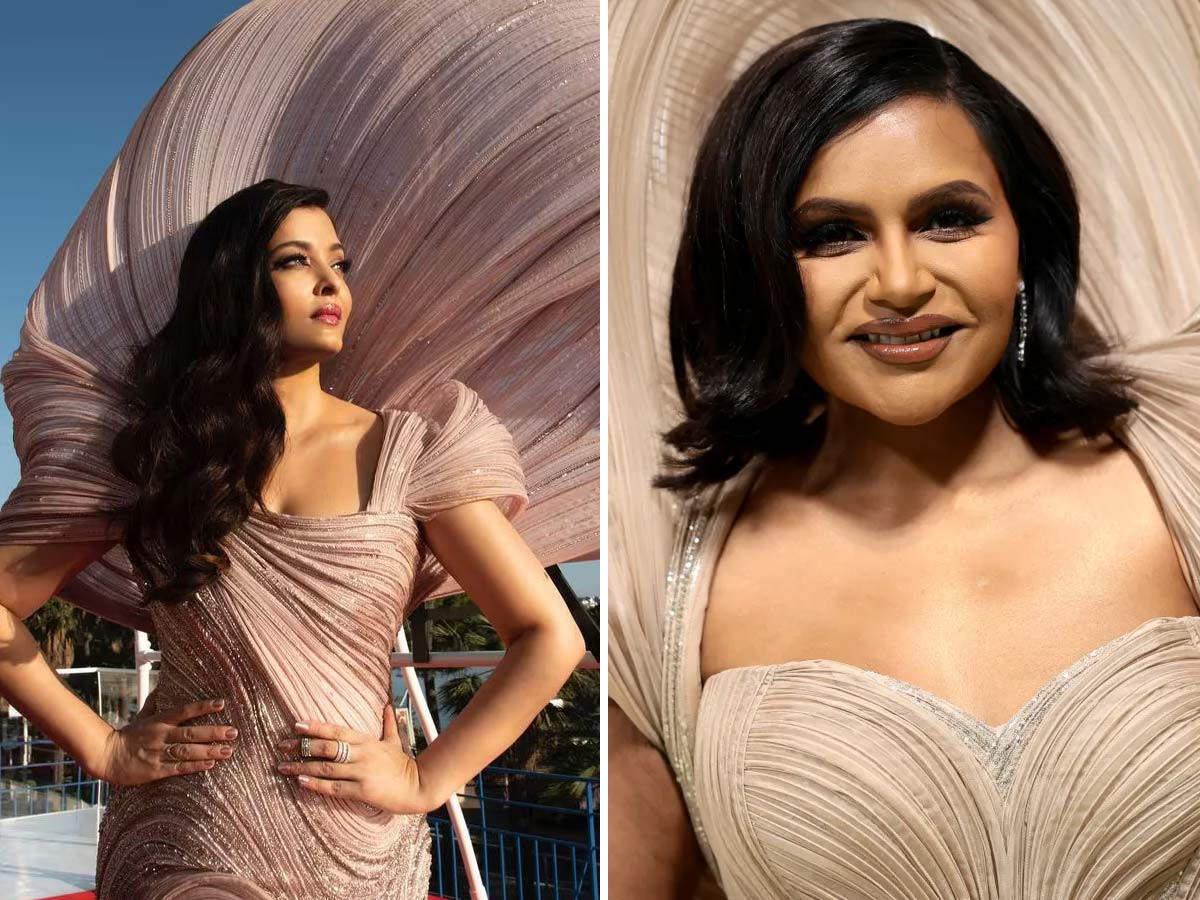 Met Gala 2024: Mindy Kaling's dress similar to Aishwarya Rai's Cannes ...