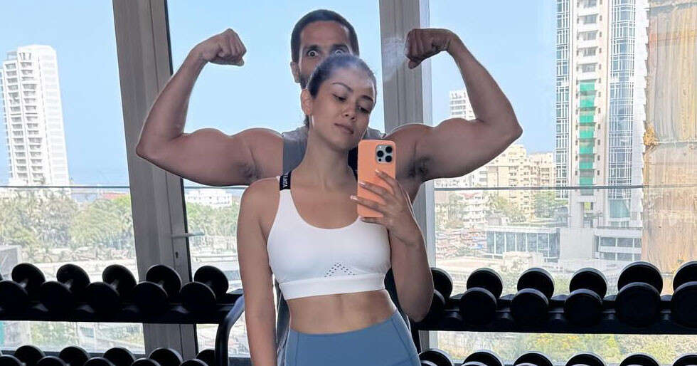 Mira Rajput shares a gym selfie with Shahid Kapoor: 
