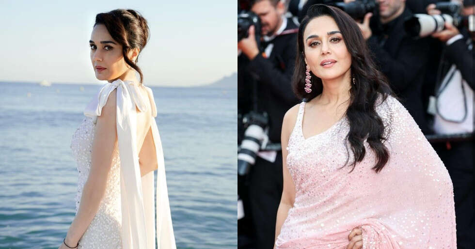 Preity Zinta takes over Cannes with her elegance