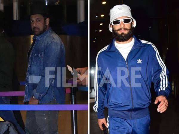 Salman Khan and Ranveer Singh snapped at the airport