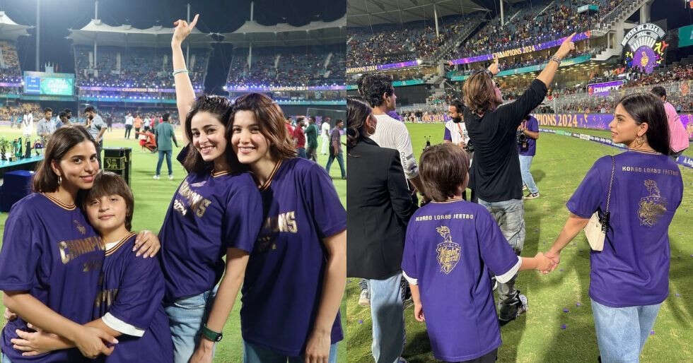 Photo: Suhana Khan shares a new family picture post KKR’s IPL win