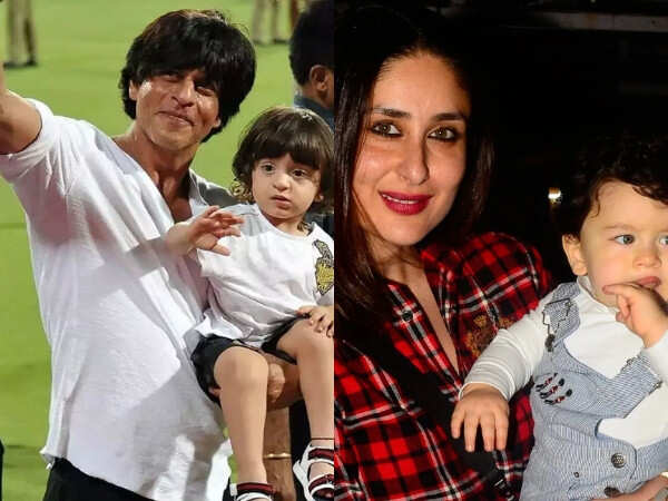 Throwback: Shah Rukh Khan wants Taimur Ali Khan and AbRam to work ...