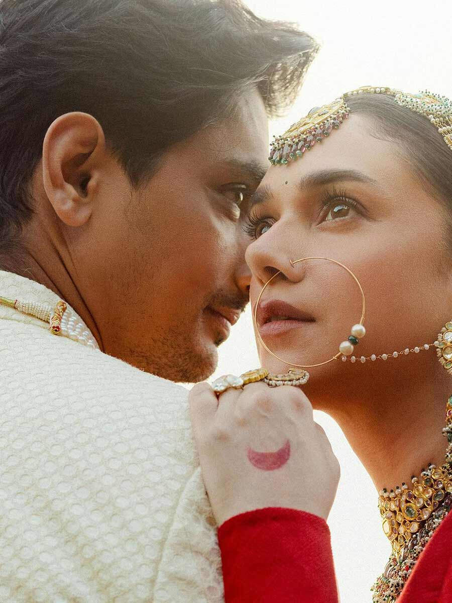 Aditi Rao Hydari and Siddharth wedding photos