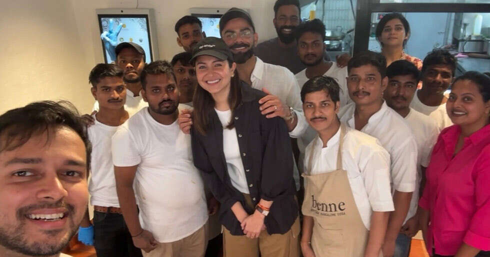 VIRAL: Virat Kohli and Anushka Sharma’s dosa date