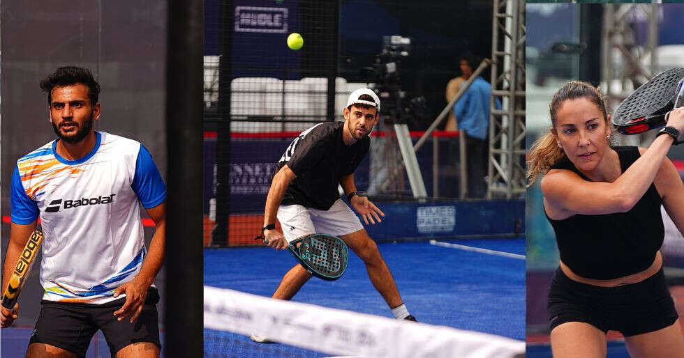 Chaitanya & Vikram Shah win on Day 2 of the FIP Promotion India Padel Open