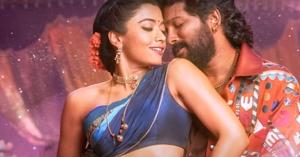 Allu Arjun and Rashmika Mandannas Peelings Song Promo is Out Now