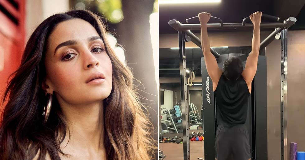 Ranbir Kapoor Does pull-ups As He Trains for Love & War, Alia Bhatt Reacts