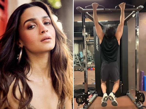 Ranbir Kapoor Does pull-ups As He Trains for Love & War, Alia Bhatt Reacts