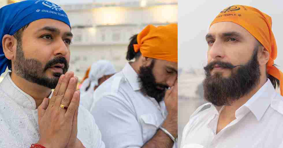 Ranveer Singh, Aditya Dhar seek blessings ahead of their next film schedule