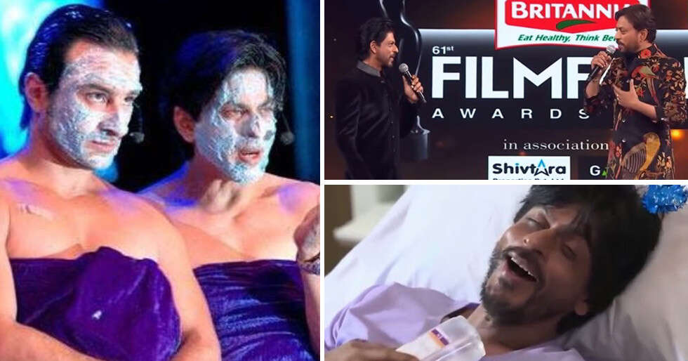 Shah Rukh Khan’s best Filmfare Award moments