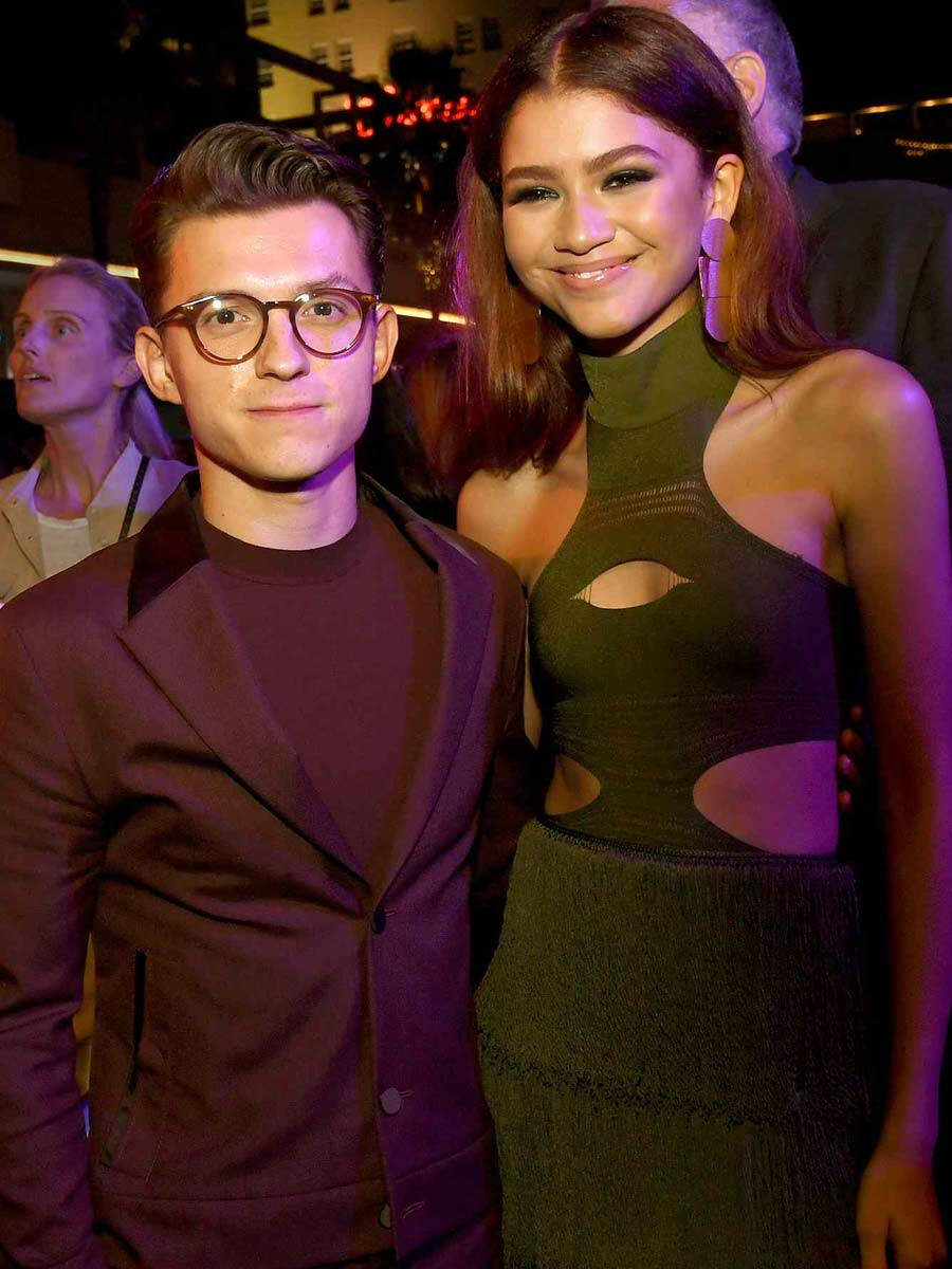 Zendaya and Tom Holland