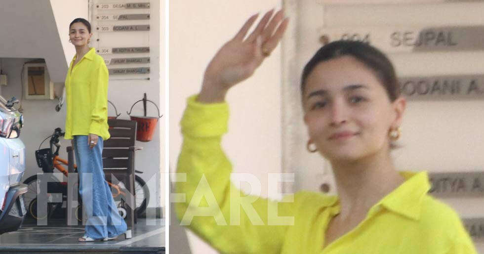 PHOTOS: Alia Bhatt snapped outside Sanjay Leela Bhansali’s office