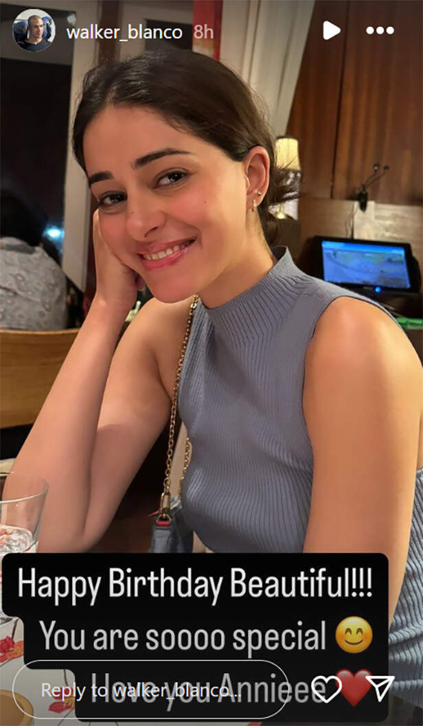 Ananya Panday Walker Blanco 