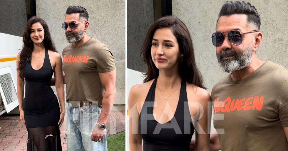 Photos: Bobby Deol and Disha Patani promote Kanguva in style