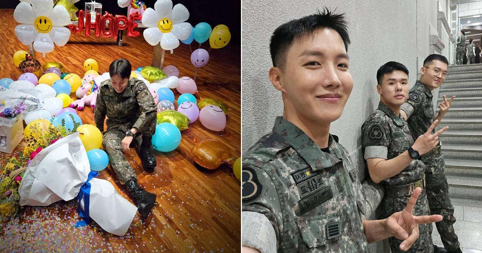 BTS’ J-Hope drops pics from military days after getting discharged