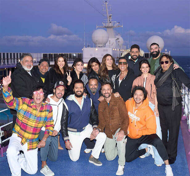 All about Housefull 5 team’s cruise shoot