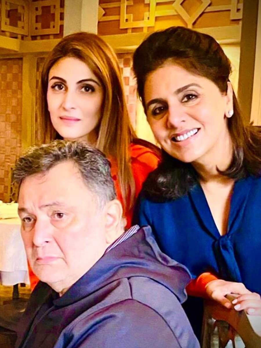 Riddhima Kapoor Rishi Kapoor 