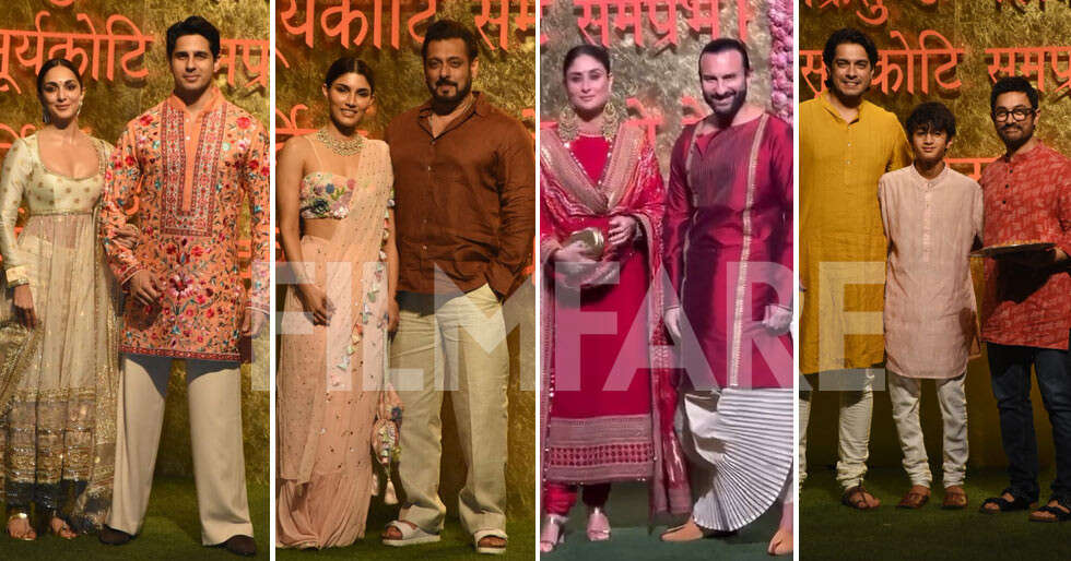 Photos: Salman, Kareena and more shine at Ambani’s Ganpati celebration