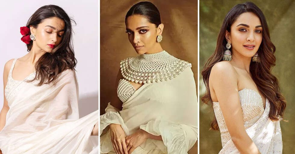 Bollywood beauties who dazzled in white sarees