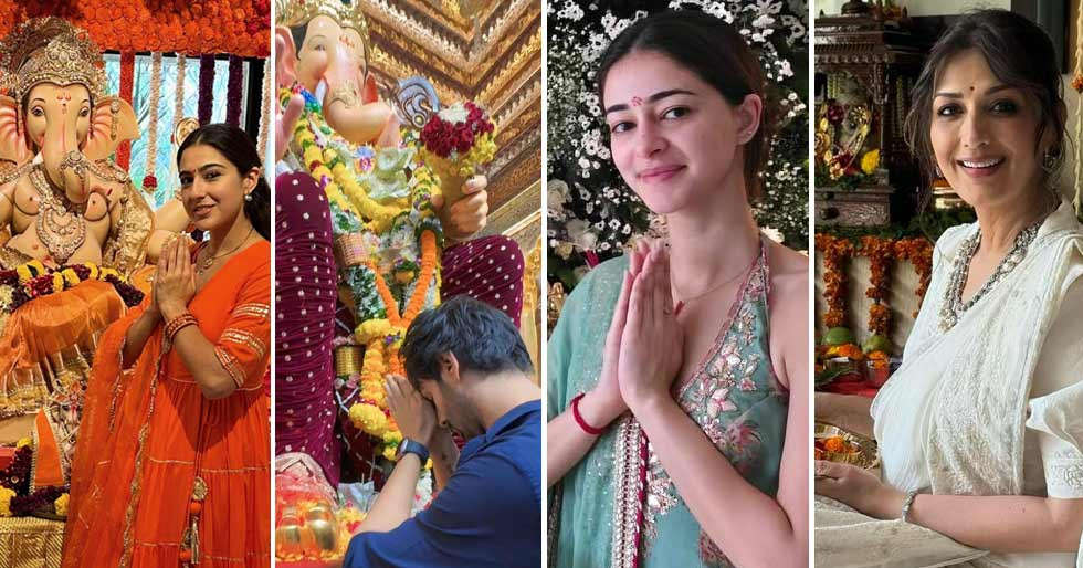 Glance through B-town celebs celebrating the festival of Ganesh Chaturthi