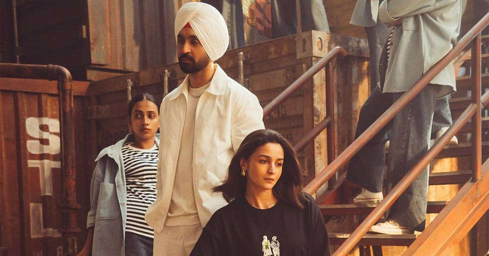 Alia Bhatt and Diljit Dosanjh’s Chal Kudiye from Jigra is out now