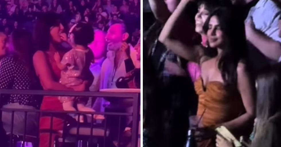 Priyanka Chopra Jonas & Nick Jonas share sweet moments at recent concert