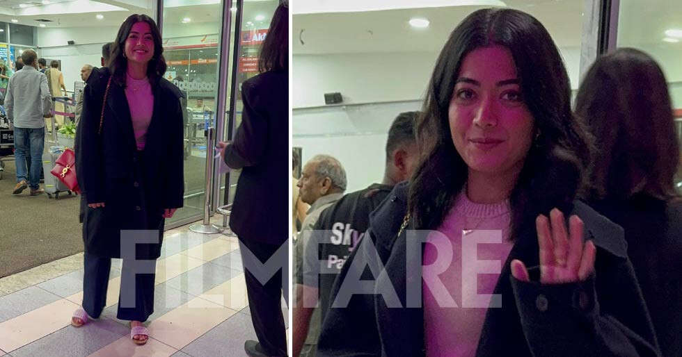 Photos: Rashmika Mandanna returns from Milan Fashion Week